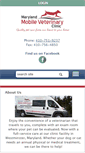 Mobile Screenshot of marylandmobilevet.com